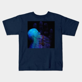 Machine Mind Concept Kids T-Shirt